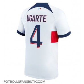 Paris Saint-Germain Manuel Ugarte #4 Replika Bortatröja 2023-24 Kortärmad